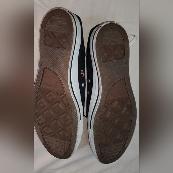 Black canvas Sailor Jerry "Lucky" Converse high-tops size 12 - Picture 5 of 5